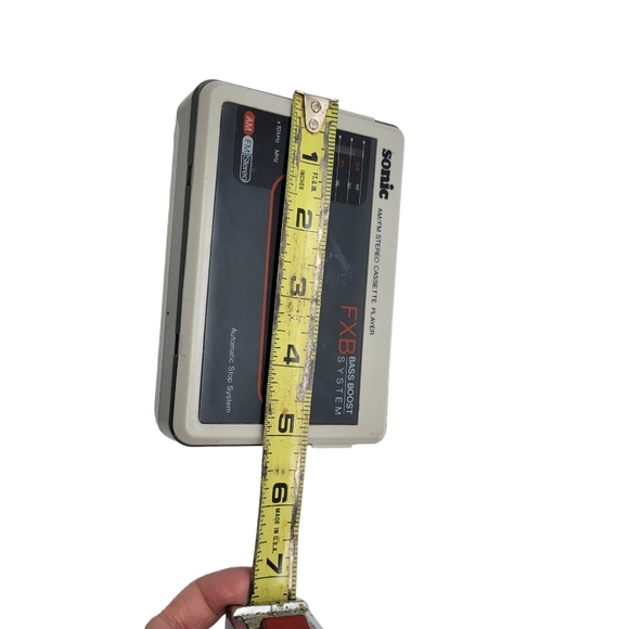 Vintage Sonic FXB Bass Boost Am/Fm Stereo Cassette Player - Picture 11 of 13